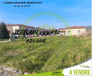 terrain à la vente -   26330  CHATEAUNEUF DE GALAURE, surface 669 m2 vente terrain - UBI459299420